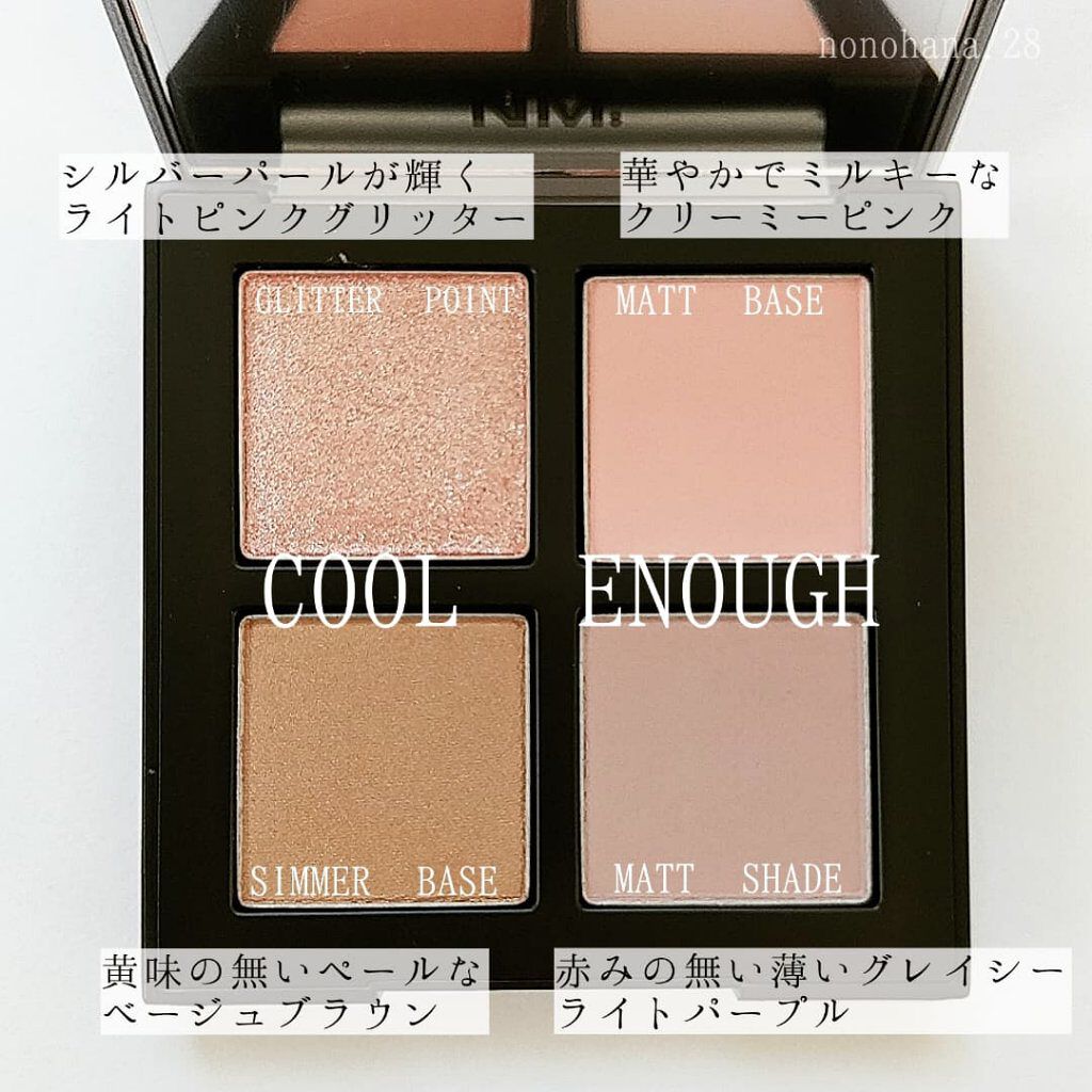 COLORFUL EYE PALETTE/NAMING./アイシャドウパレットを使ったクチコミ（2枚目）