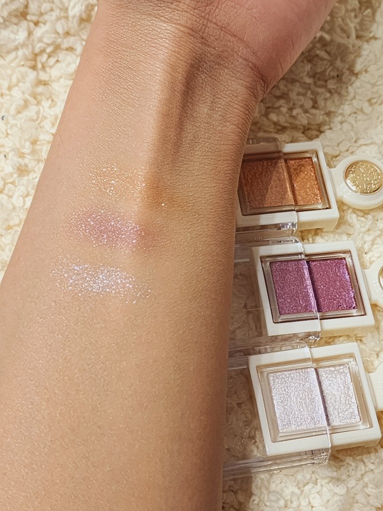 シャドーカスタマイズ (ブリリアントグリッター)/MAJOLICA MAJORCA/グリッターを使ったクチコミ(2枚目)