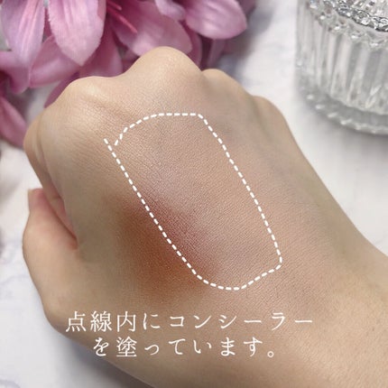 カバーパーフェクション チップコンシーラー/the SAEM/リキッドコンシーラーを使ったクチコミ(3枚目)