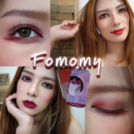 キャンディーボックスアイシャドウ/FOMOMY/アイシャドウパレットを使ったクチコミ(1枚目)