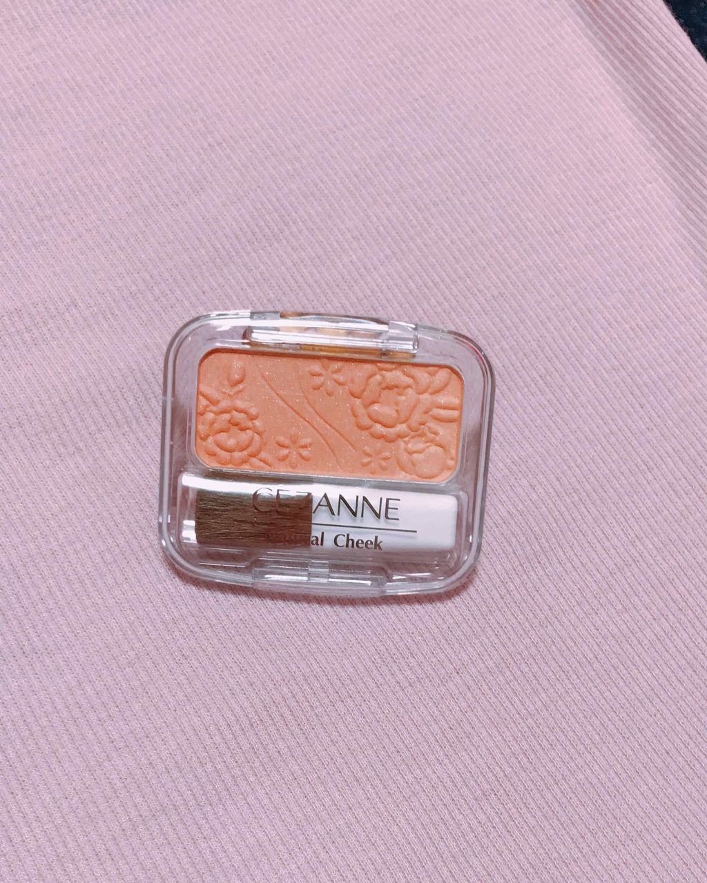 ナチュラル チークN/CEZANNE/パウダーチークを使ったクチコミ(3枚目)