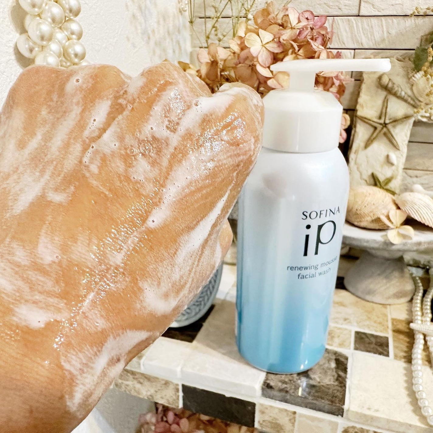 ソフィーナ iP リニュー ムース ウォッシュ/SOFINA iP/泡洗顔を使ったクチコミ(7枚目)