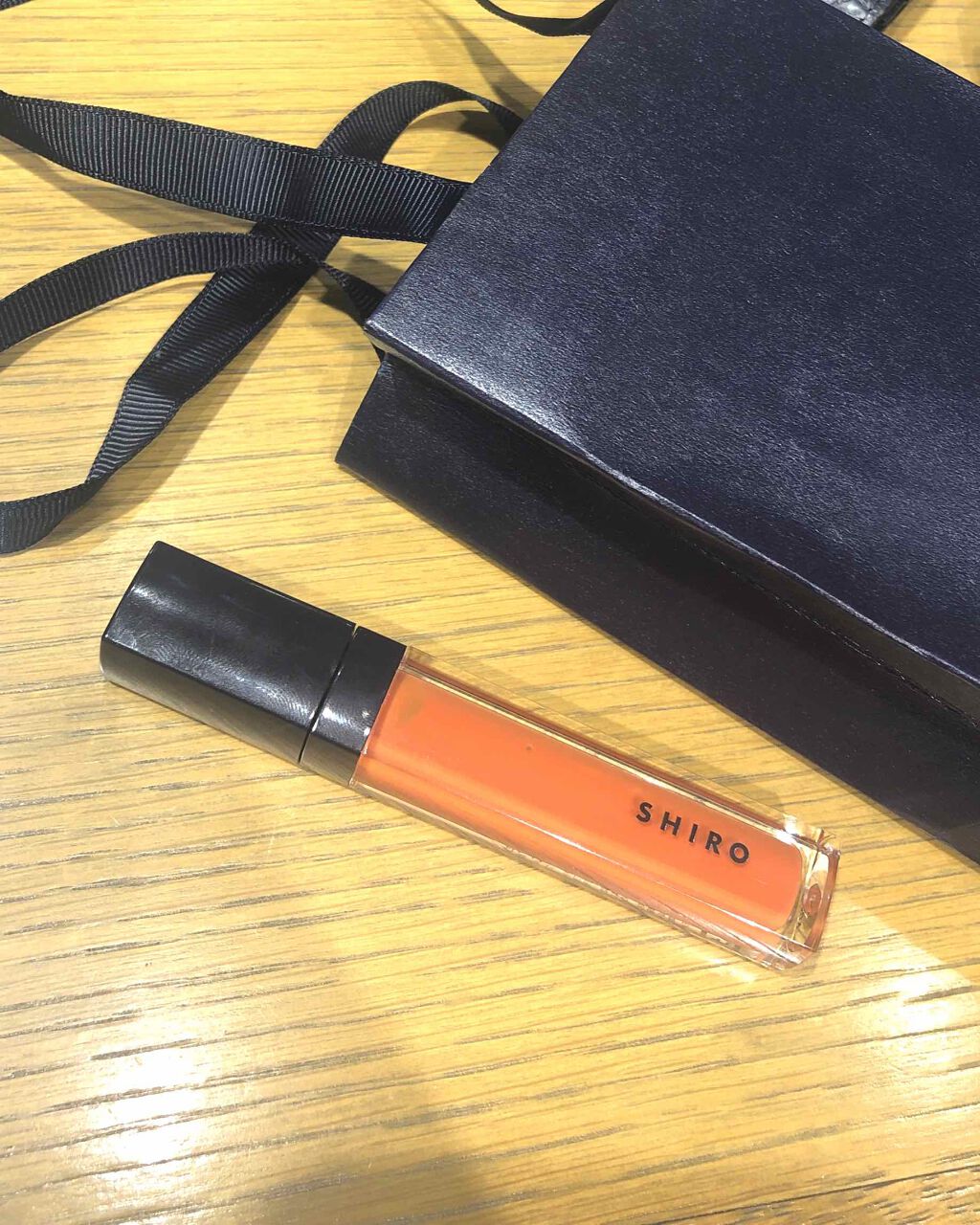 エッセンスリップオイルカラー/SHIRO/リップオイルを使ったクチコミ（1枚目）