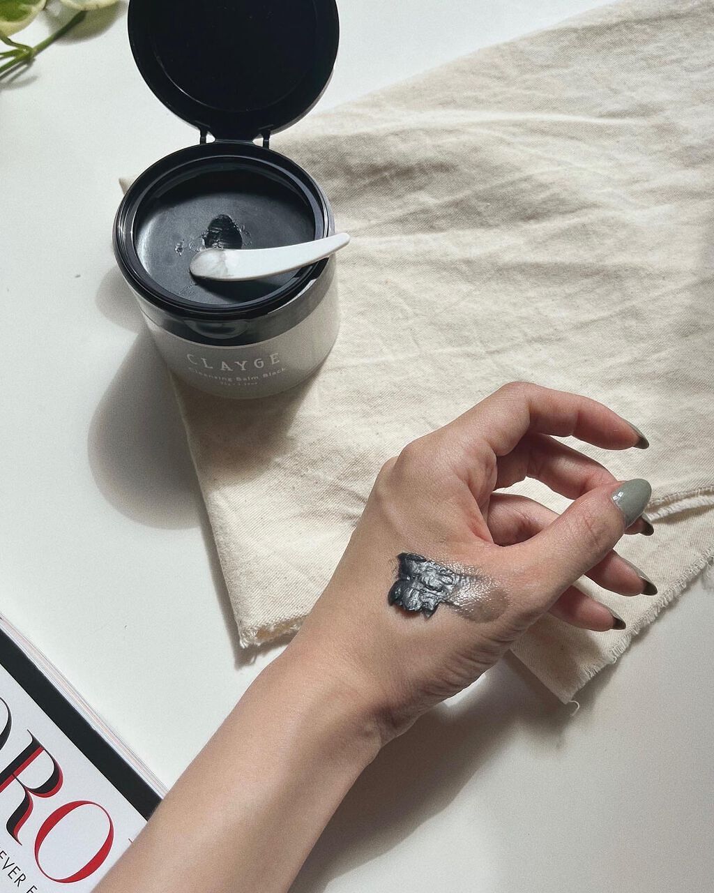 クレンジングバーム ブラック/CLAYGE/クレンジングバームを使ったクチコミ(2枚目)