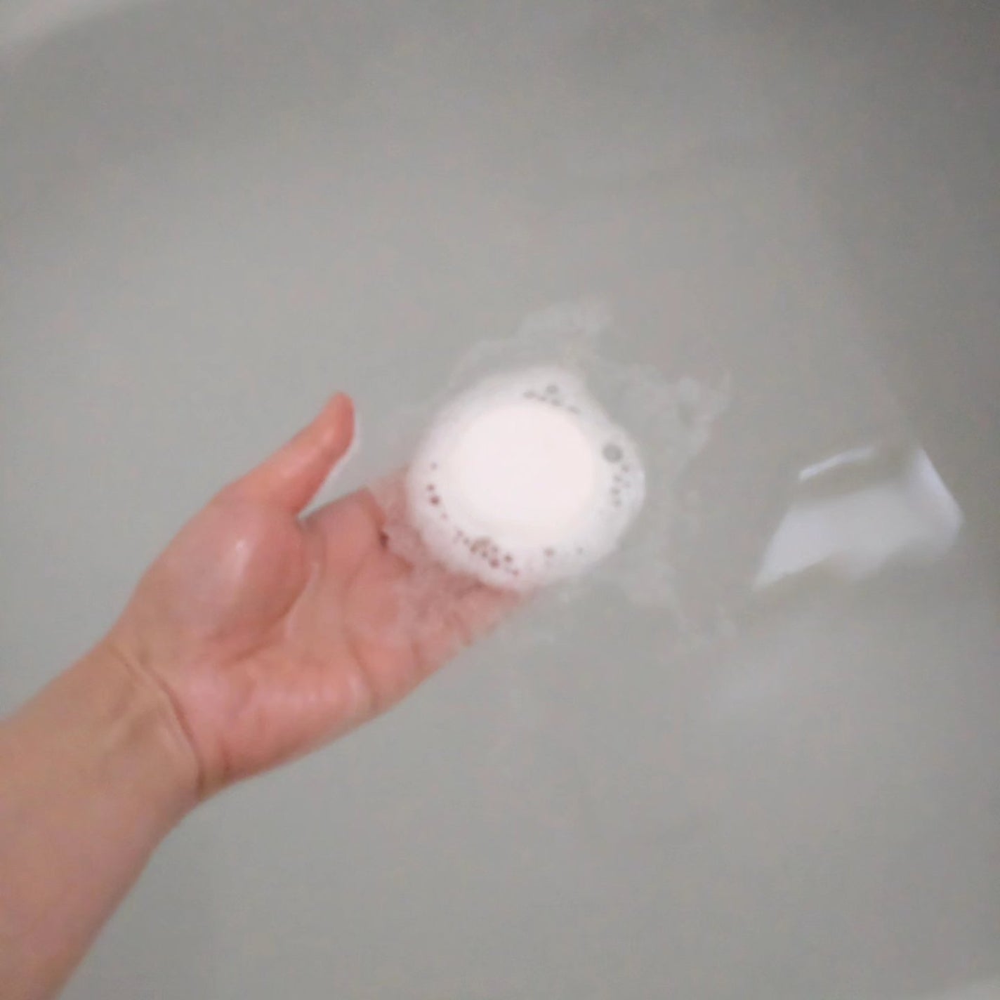 重炭酸バスタブレット/pureLi/炭酸系入浴剤を使ったクチコミ(5枚目)