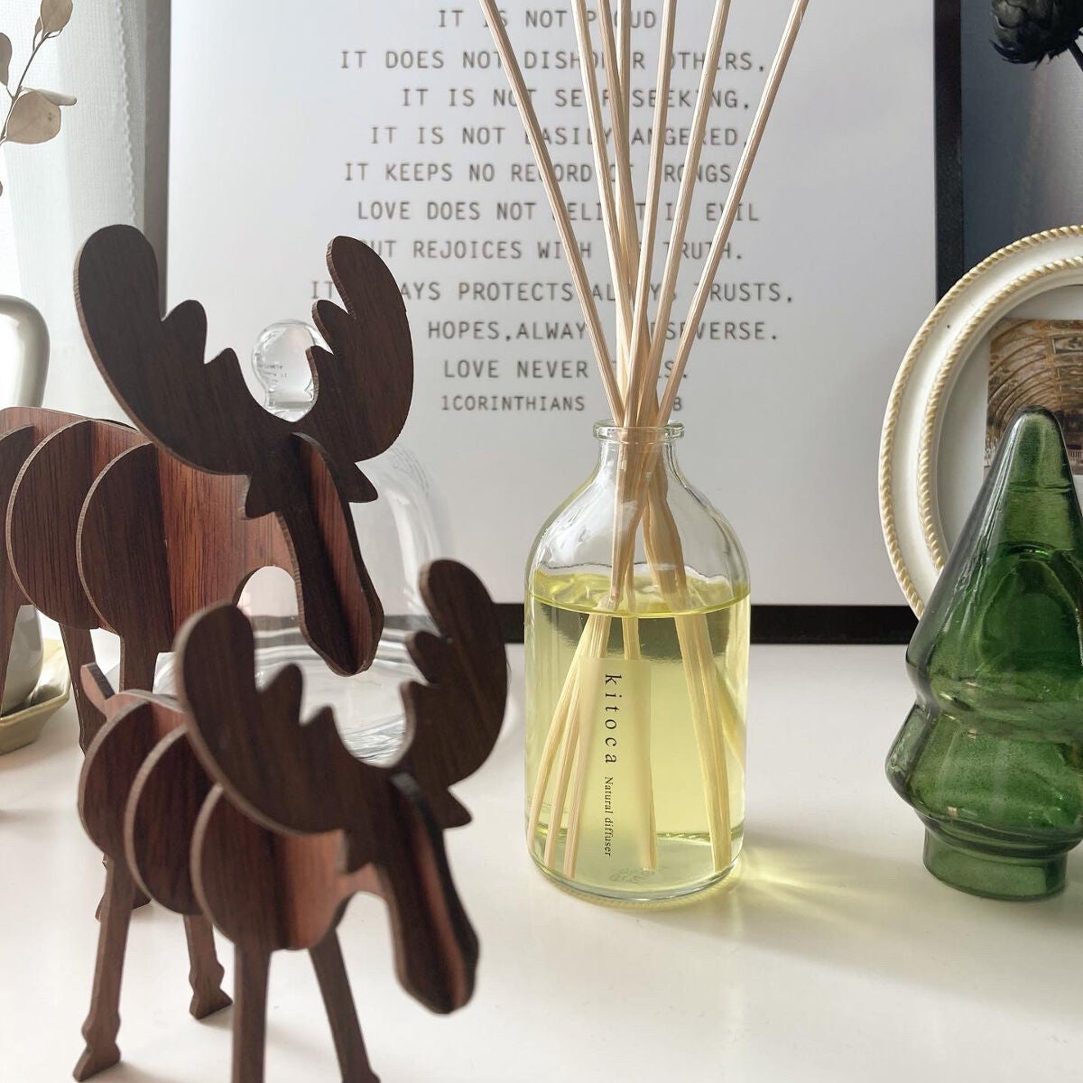 消臭リードディフューザー/Kitoca 木と果/ルームフレグランスを使ったクチコミ(2枚目)