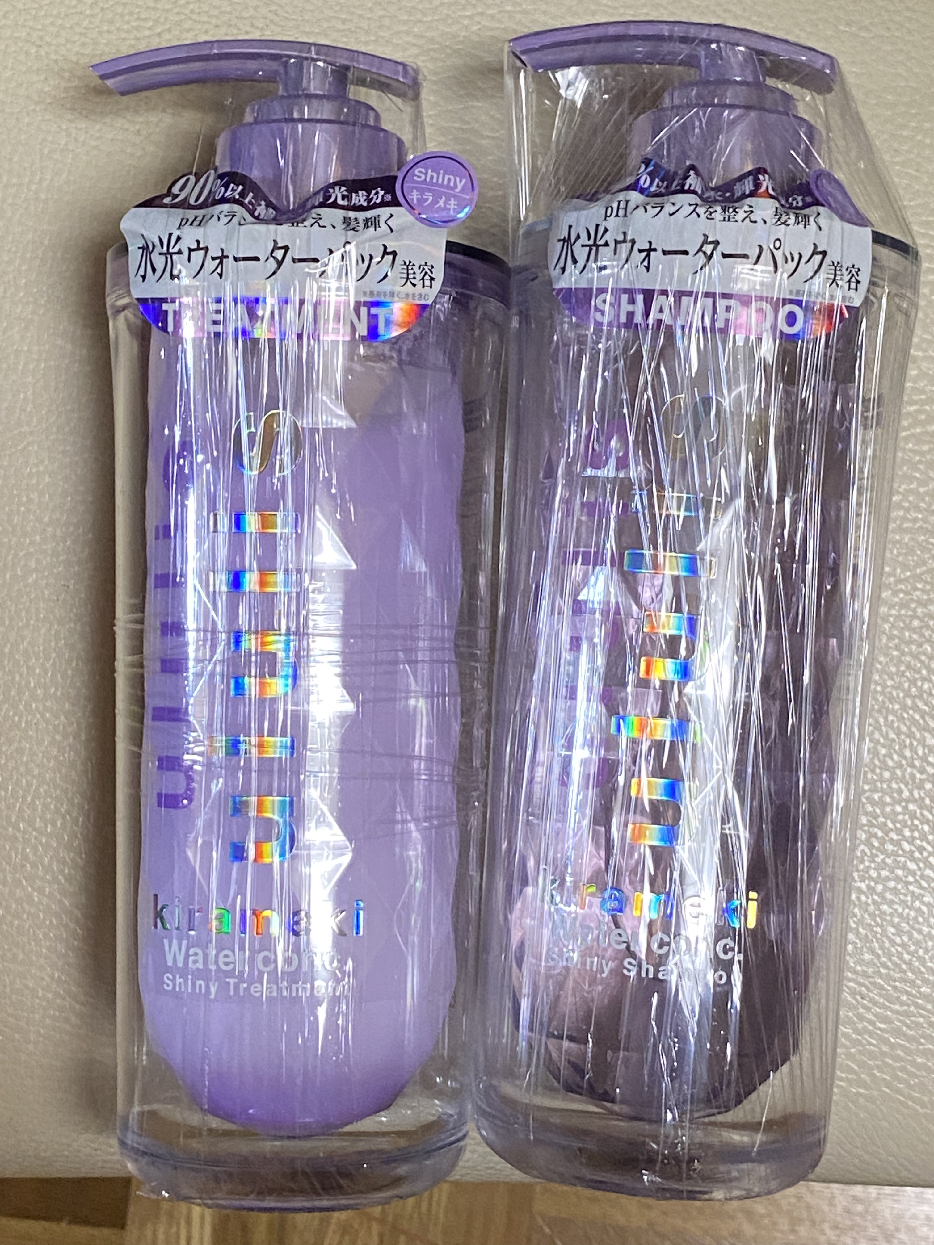 キラメキ ウォーターコンク シャイニー シャンプー/ヘアトリートメント トリートメント 335g/ululis/市販シャンプーを使ったクチコミ（1枚目）