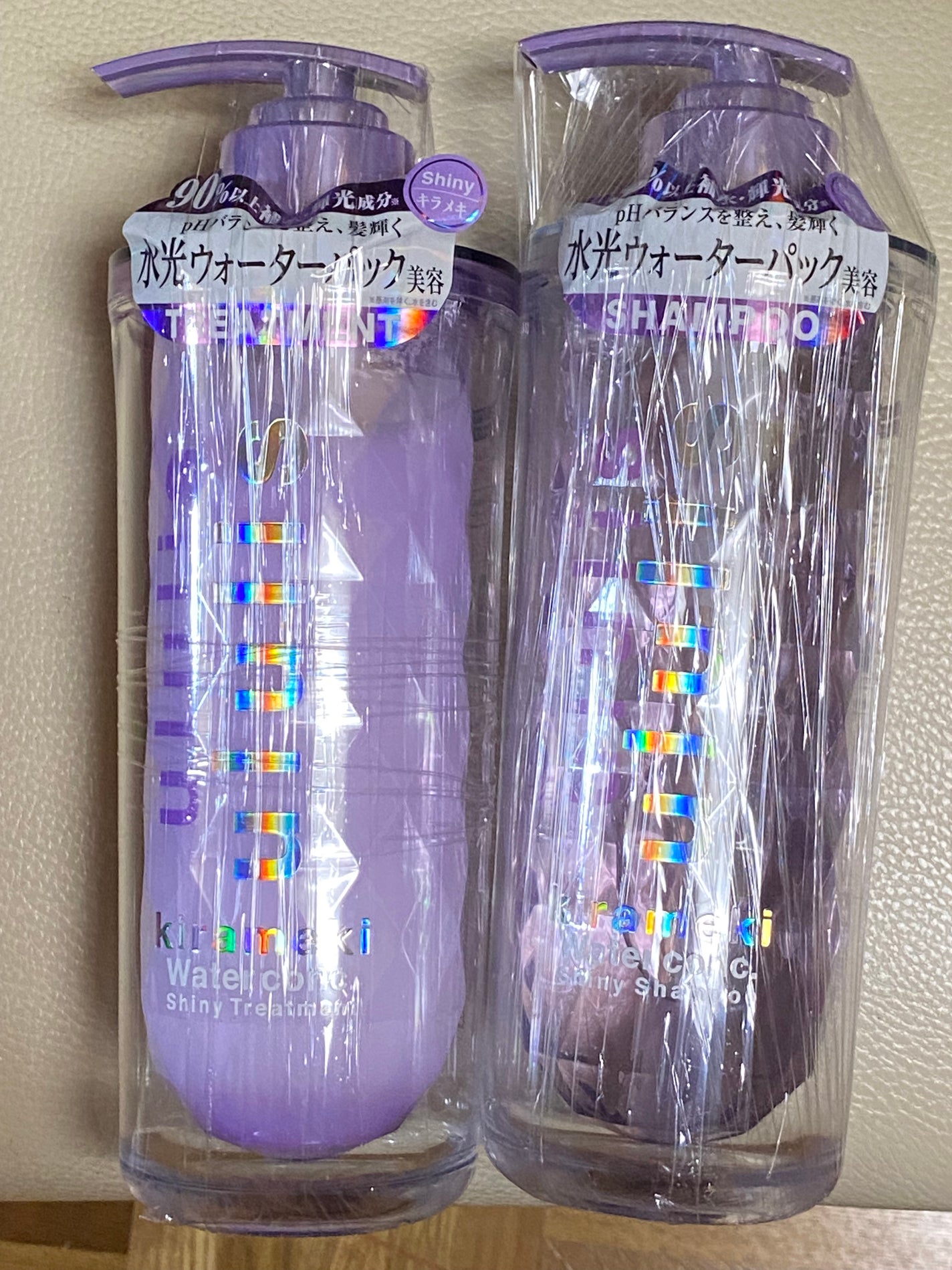 キラメキ ウォーターコンク シャイニー シャンプー/ヘアトリートメント/ululis/市販シャンプーを使ったクチコミ(1枚目)