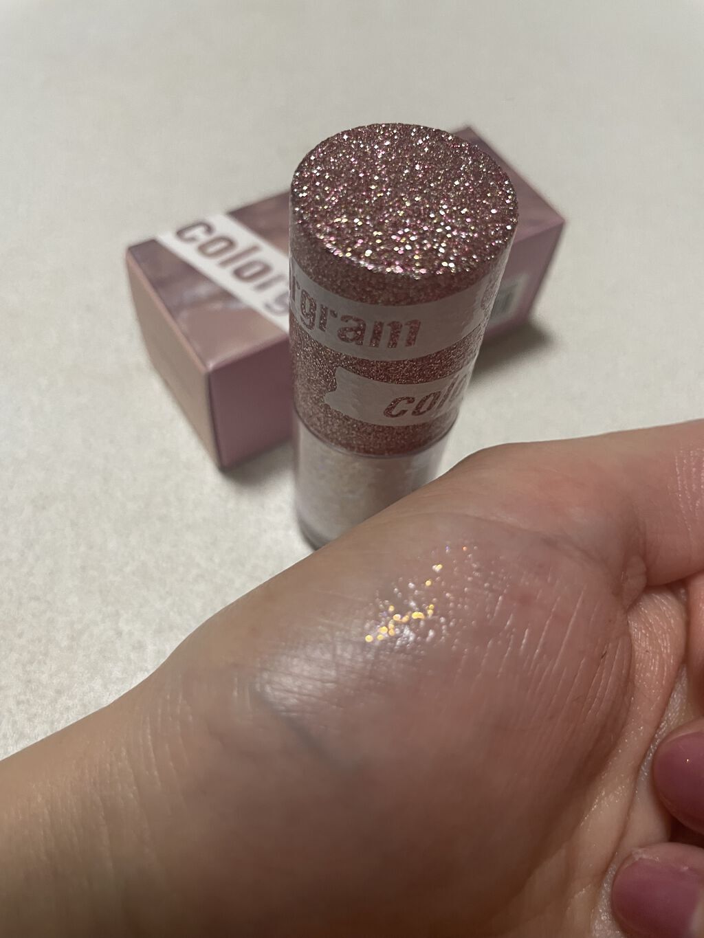 ミルクブリングシャドウ/Colorgram/リキッドアイシャドウを使ったクチコミ（2枚目）