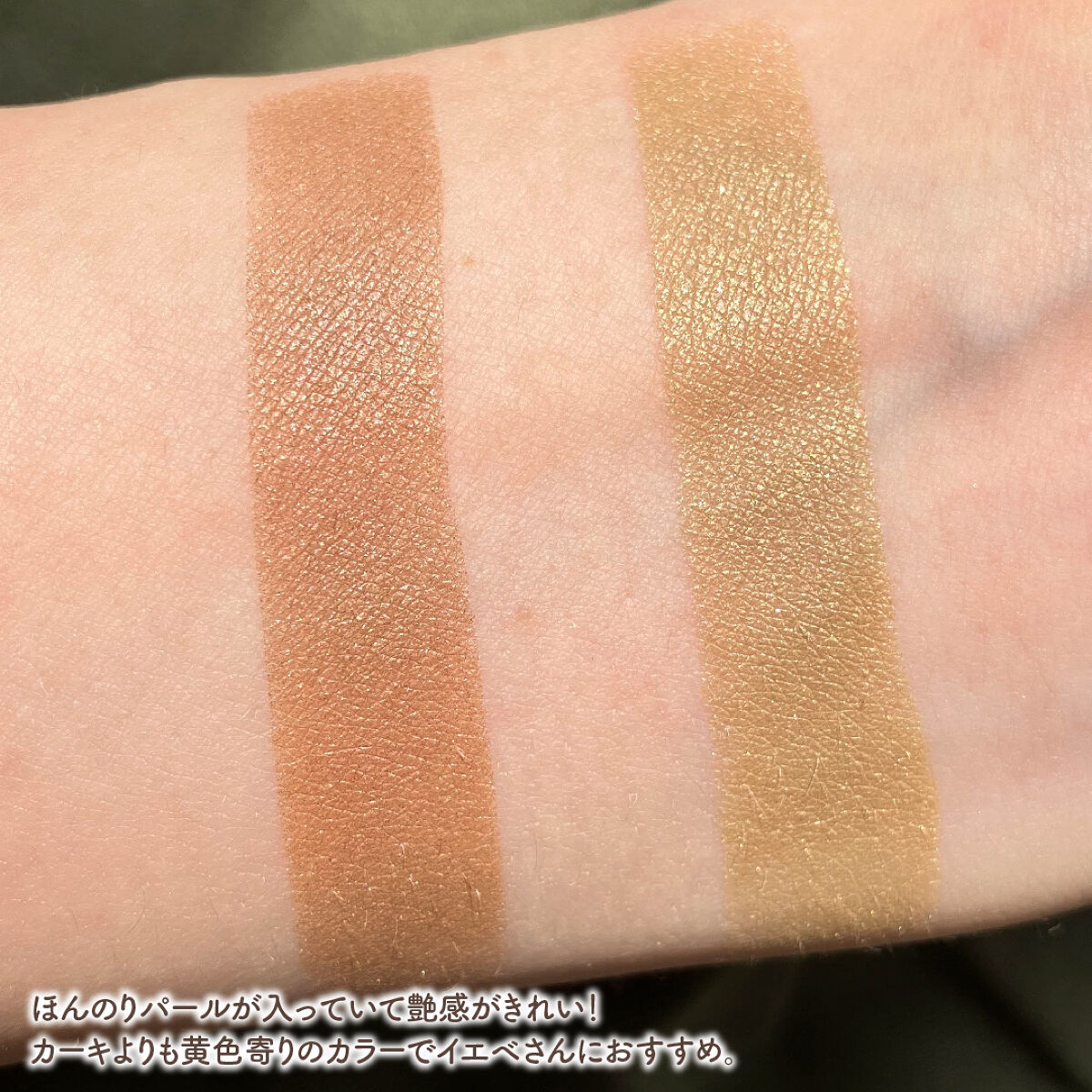 エテュセ アイエディション(カラーパレット) 10 ピスタチオキャメル/ettusais/アイシャドウパレットを使ったクチコミ（3枚目）