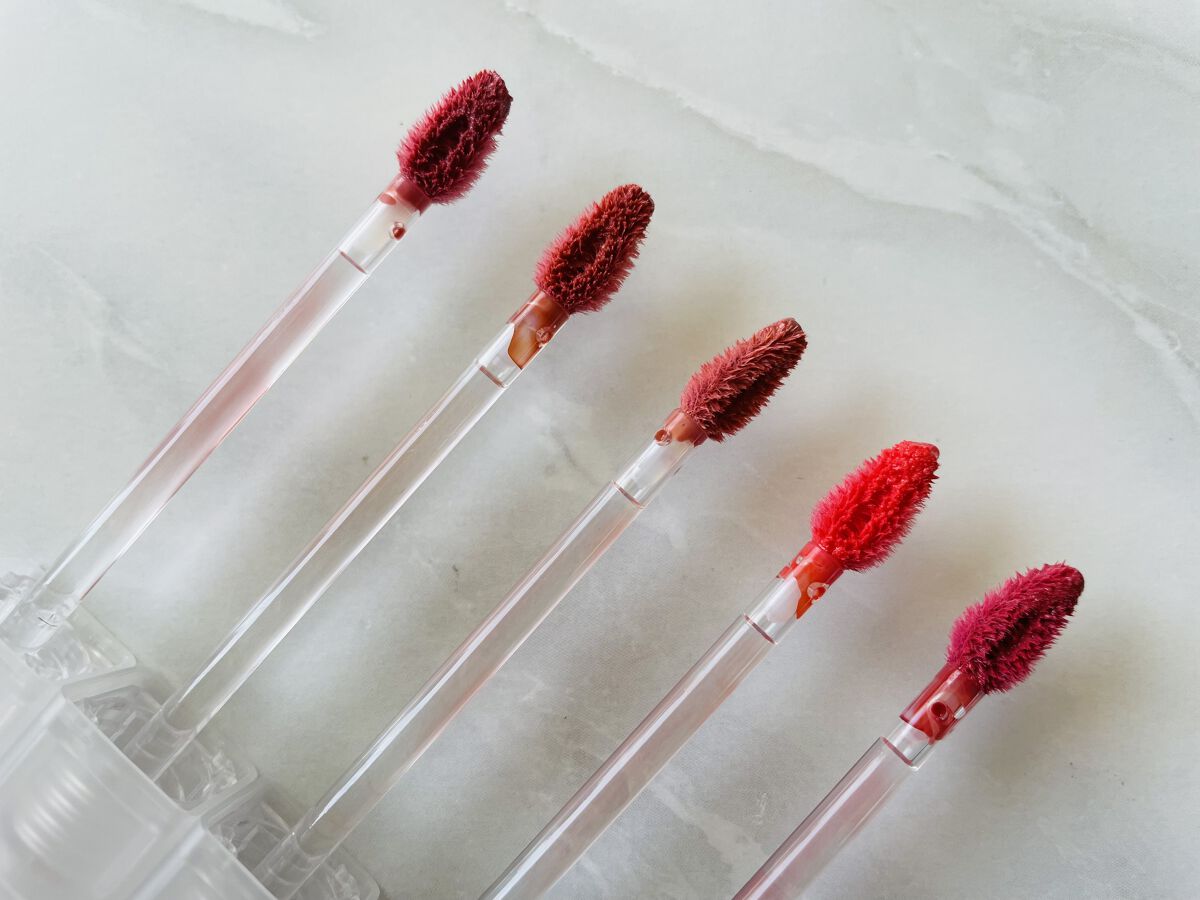 プティント/muice/リップティントを使ったクチコミ（2枚目）