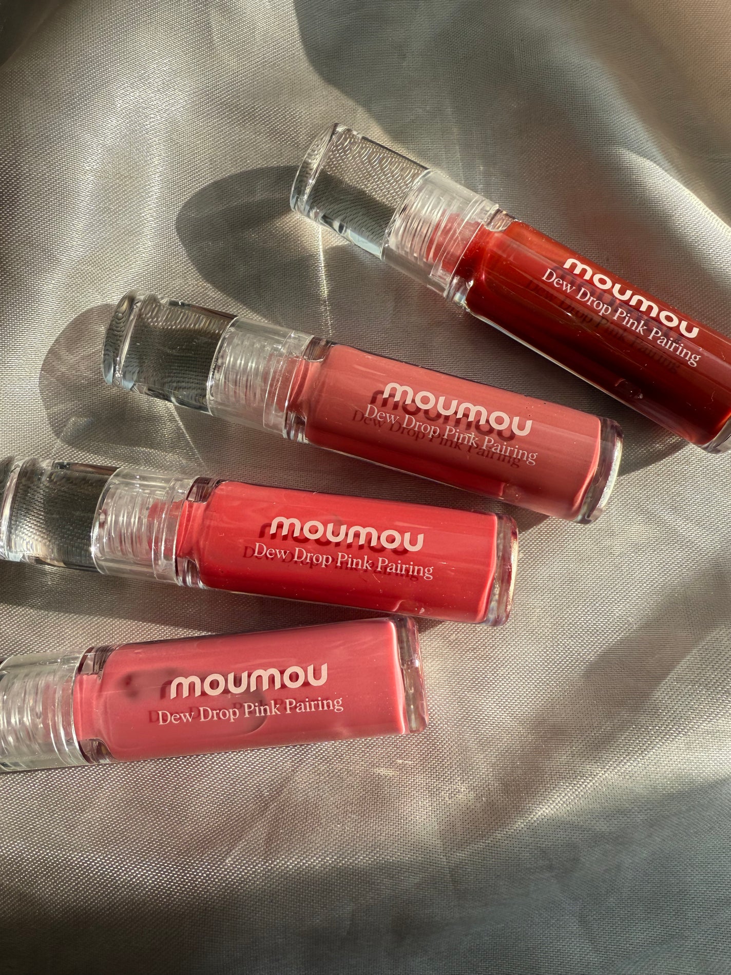 Dew Drop Pink Pairing/moumou/リップグロスを使ったクチコミ(5枚目)