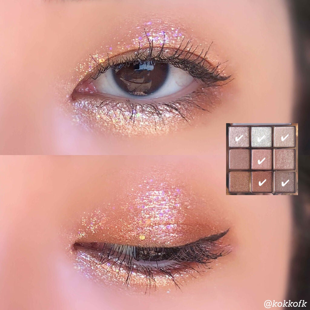 シャドウパレット/dasique/アイシャドウパレットを使ったクチコミ(3枚目)