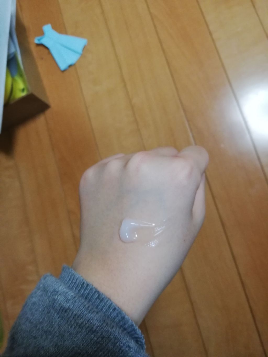 ハトムギ保湿ジェル(ナチュリエ スキンコンディショニングジェル)/ナチュリエ/美容液を使ったクチコミ(3枚目)