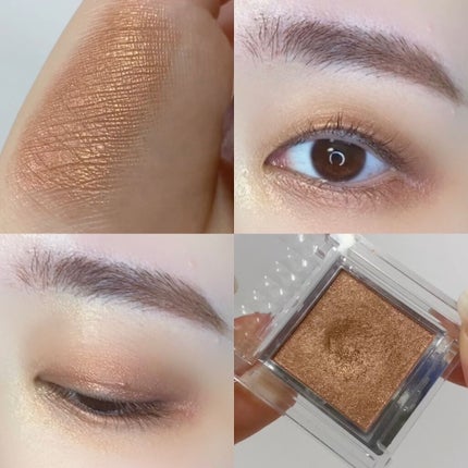 シングルカラーアイシャドウ/CEZANNE/単色アイシャドウを使ったクチコミ(5枚目)