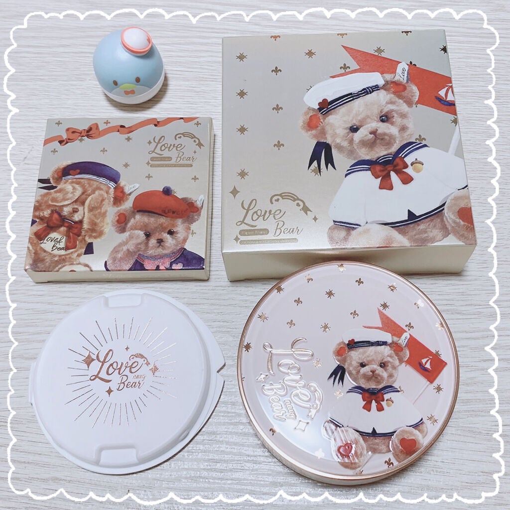 Love Bear 9色 アイシャドウパレット/FlowerKnows/アイシャドウパレットを使ったクチコミ(3枚目)