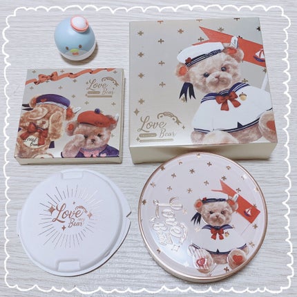 Love Bear 9色 アイシャドウパレット/FlowerKnows/アイシャドウパレットを使ったクチコミ(3枚目)