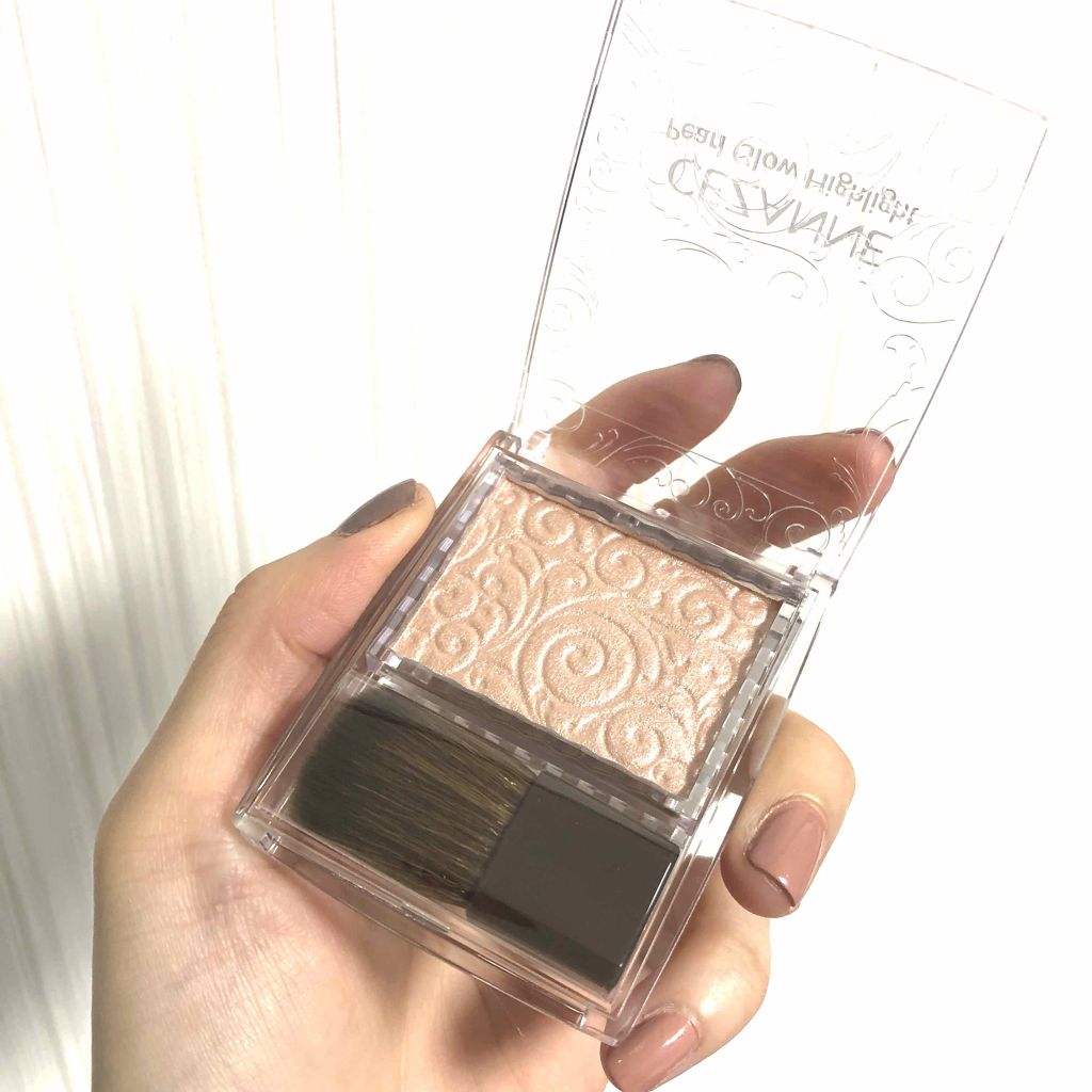 パールグロウハイライト/CEZANNE/パウダーハイライトを使ったクチコミ(3枚目)