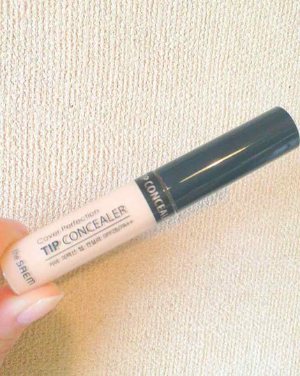 カバーパーフェクション チップコンシーラー/the SAEM/リキッドコンシーラーを使ったクチコミ(1枚目)
