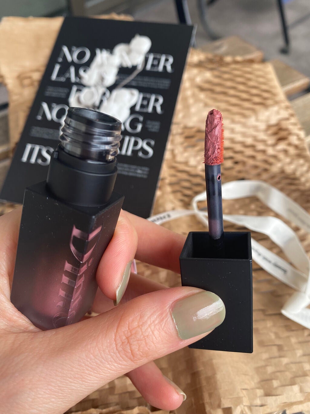 ブラーフィニシュリップティント/Dinto/リップティントを使ったクチコミ(2枚目)