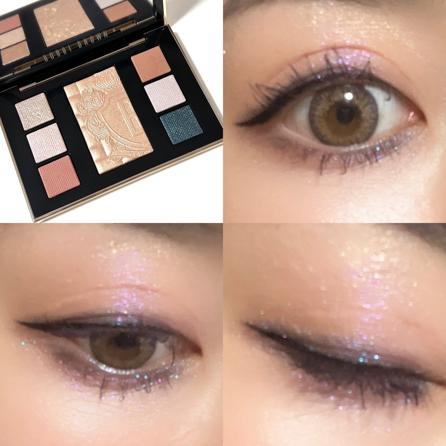 ムーンストーン グロウ リュクス アイ & チーク パレット/BOBBI BROWN/アイシャドウパレットを使ったクチコミ(3枚目)