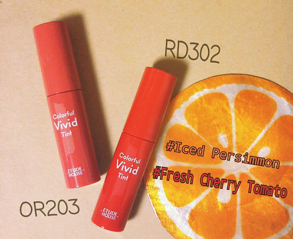 カラフルビビッドティント/ETUDE/口紅を使ったクチコミ（1枚目）