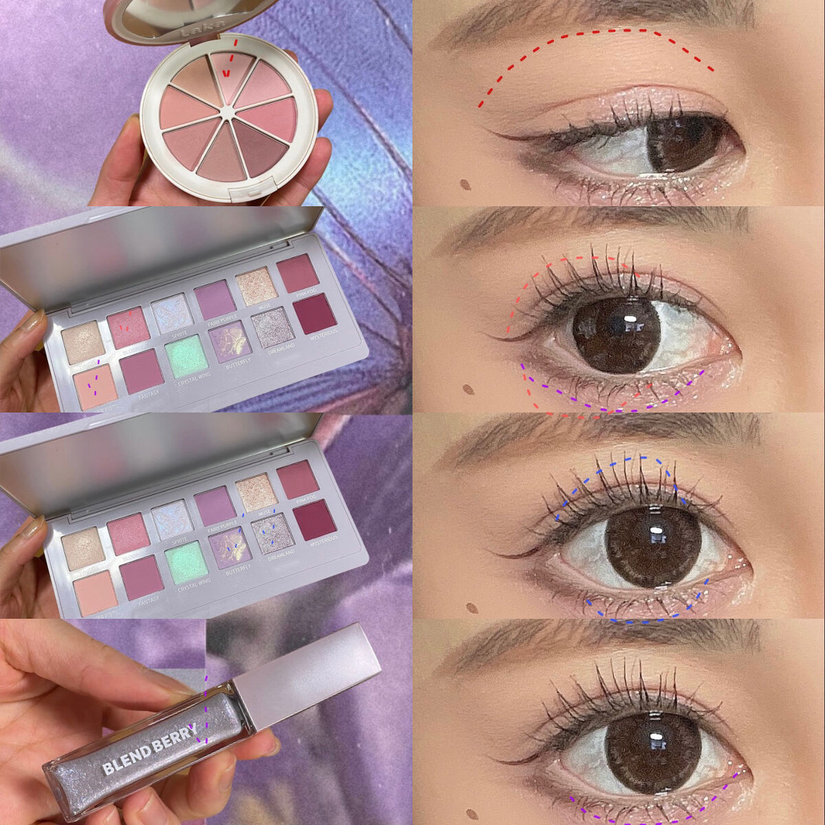 エクスプローラ12色 動物アイシャドウパレット/PERFECT DIARY/アイシャドウパレットを使ったクチコミ（3枚目）