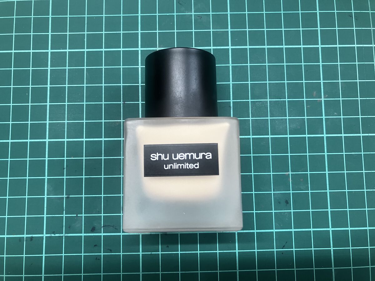 （旧）アンリミテッド ラスティング フルイド/shu uemura/リキッドファンデーションを使ったクチコミ（1枚目）