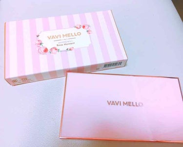 バレンタインボックス3ローズモーメント/VAVI MELLO/アイシャドウパレットを使ったクチコミ（2枚目）