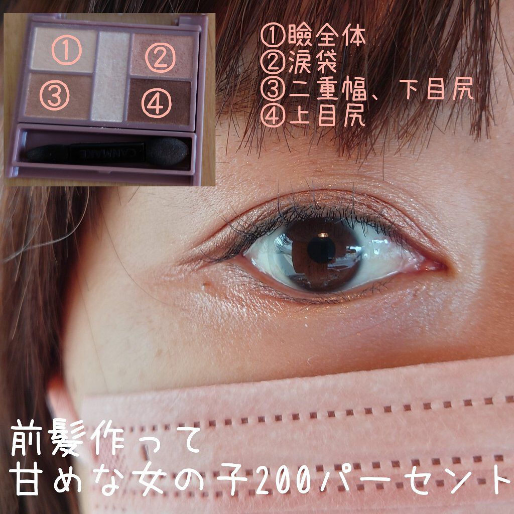パーフェクトスタイリストアイズ/キャンメイク/アイシャドウパレットを使ったクチコミ（2枚目）