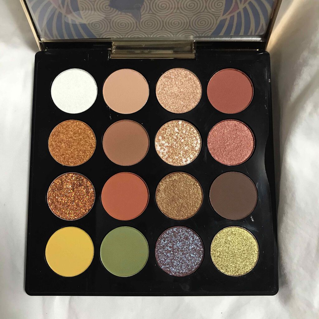 大英博物館 エジプトシリーズ アイシャドウパレット/ZEESEA/アイシャドウパレットを使ったクチコミ(2枚目)