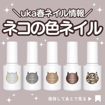 uka キャットスタディ/uka/マニキュアを使ったクチコミ(1枚目)