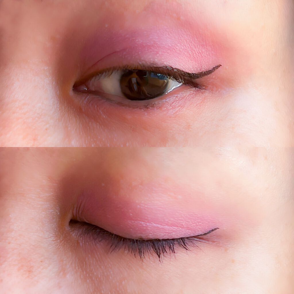 オンブルクルールデュオ 110 Sunset in the Garden（数量限定）/クレ・ド・ポー ボーテ/アイシャドウパレットを使ったクチコミ（2枚目）