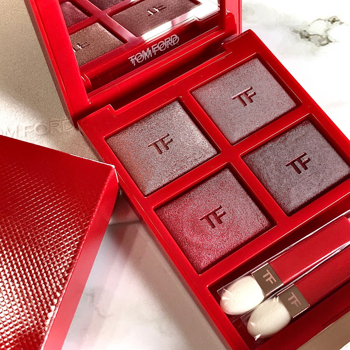 アイ カラー クォード/TOM FORD BEAUTY/アイシャドウパレットを使ったクチコミ(7枚目)