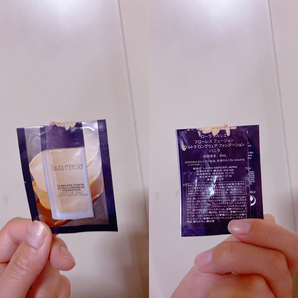 フローレス フュージョン ウルトラ ロングウェア ファンデーション 03 バニラ/ローラ メルシエ/リキッドファンデーションを使ったクチコミ（1枚目）