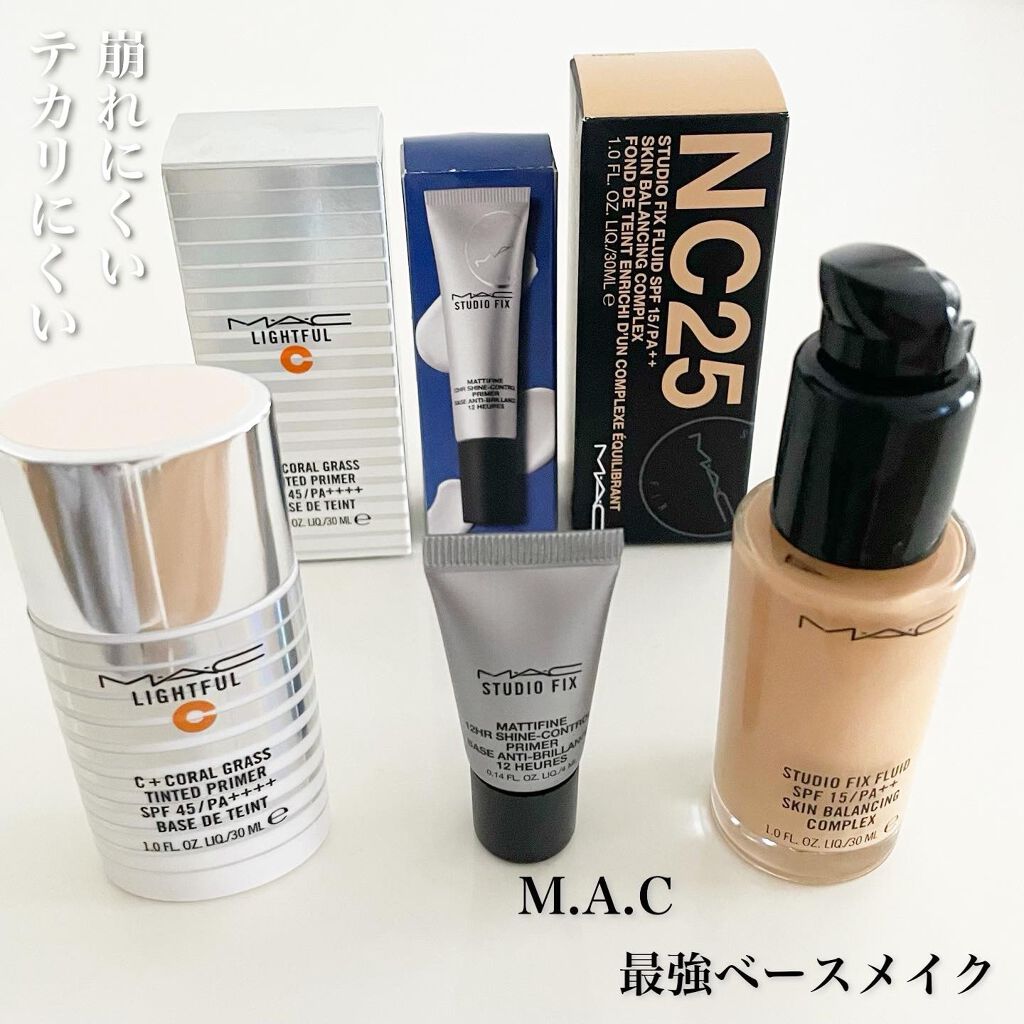 スタジオフィックス フルイッド SPF 15/M・A・C/リキッドファンデーションを使ったクチコミ(1枚目)