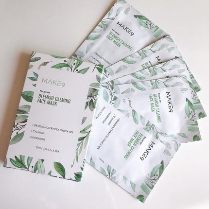 ブラミッシュカーミングフェイス マスク/MAKE9/シートマスク・パックを使ったクチコミ(1枚目)