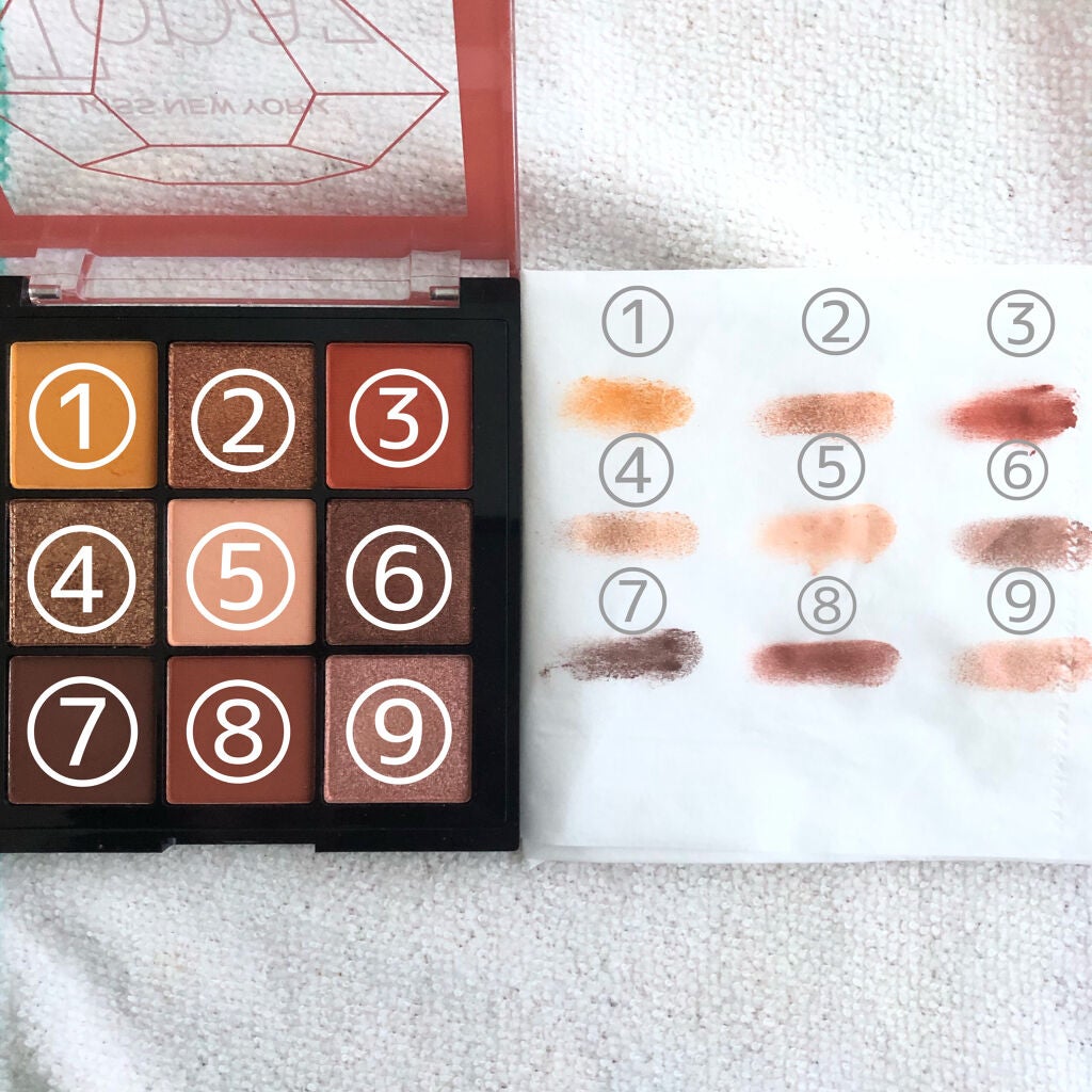 ジュエリーパレット/KISS NEW YORK/アイシャドウパレットを使ったクチコミ(5枚目)