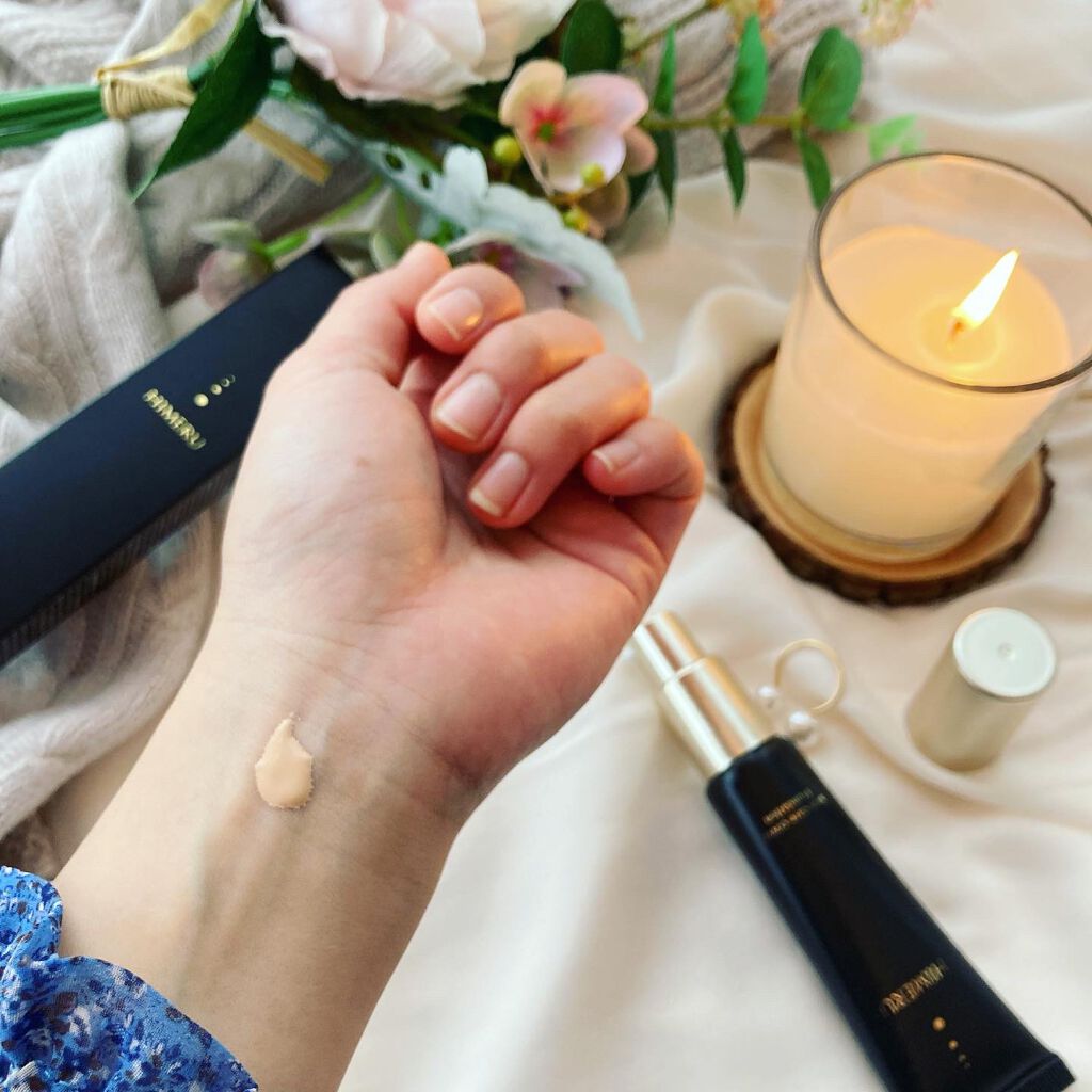 HIMERU スキンケアカバーファンデーション/FUMENT/リキッドファンデーションを使ったクチコミ(3枚目)