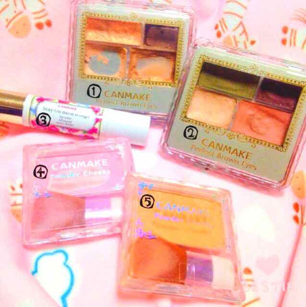 【旧品】パウダーチークス/キャンメイク/パウダーチークを使ったクチコミ(1枚目)