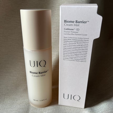 バイオームバリア クリームミスト/UIQ/ミスト状化粧水を使ったクチコミ(1枚目)