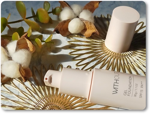 ウィズアウト ゲルファンデーション/WITHOUT/クリーム・エマルジョンファンデーションを使ったクチコミ（2枚目）