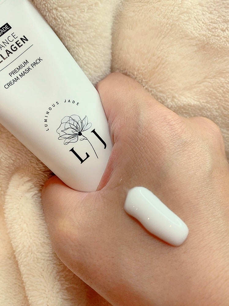 ラディアンスコラーゲンプレミアムクリームマスクパック/ LUMINOUS JADE/シートマスク・パックを使ったクチコミ(4枚目)