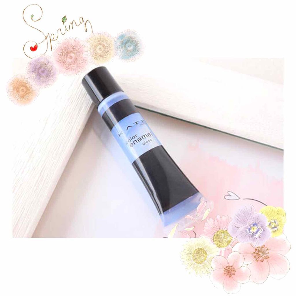 カラーエナメルグロス/KATE/リップグロスを使ったクチコミ(1枚目)