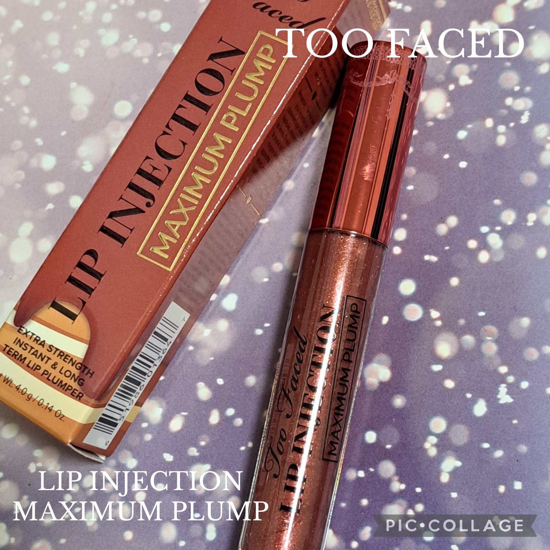 Lip Injection Maximum Plump Lip Gloss/Too Faced/リップグロスを使ったクチコミ（1枚目）