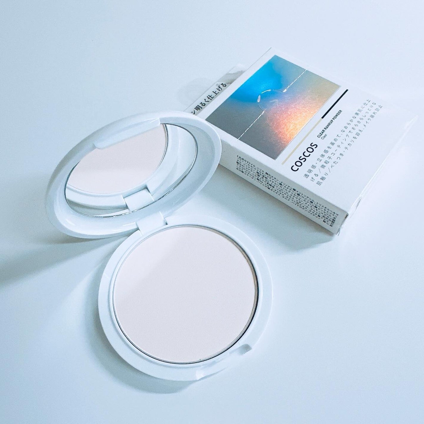 クリアランクアップパウダー/COSCOS/プレストパウダーを使ったクチコミ(6枚目)