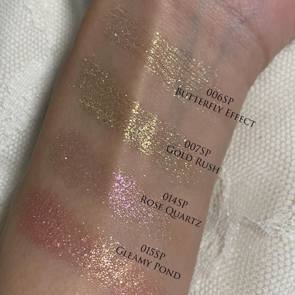 アディクション ザ アイシャドウ スパークル/ADDICTION/単色アイシャドウを使ったクチコミ（3枚目）