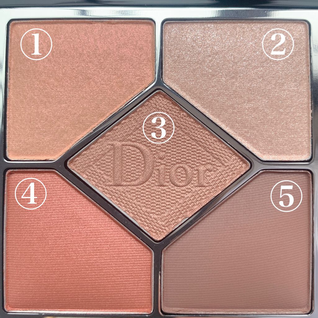 【旧】サンク クルール クチュール/Dior/アイシャドウパレットを使ったクチコミ(2枚目)