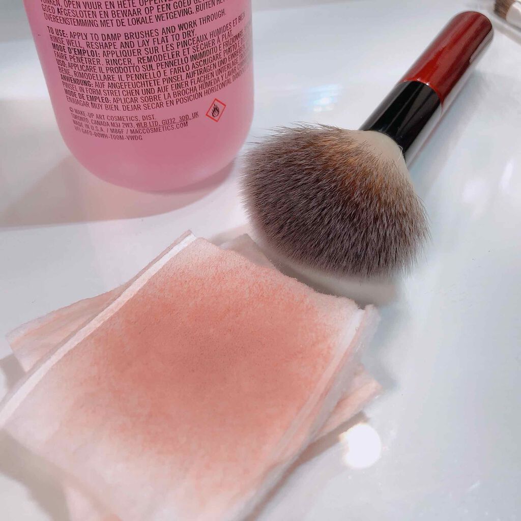 ブラシ クレンザー/M・A・C/その他化粧小物を使ったクチコミ(3枚目)