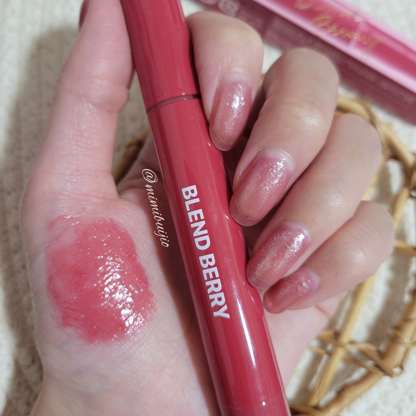 ブレンドベリー リップバルーン/BLEND BERRY/口紅を使ったクチコミ(7枚目)